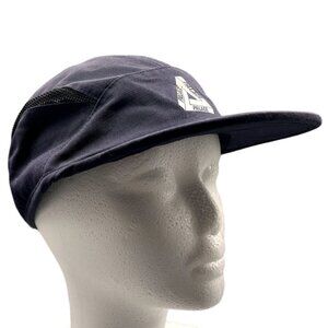 Palace Logo Navy Blue Tri-Cool Shell Runner Style Adjustable Strap back Hat Cap